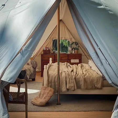 Luksustelt Idyllisk Glamping Rett Ved Elven Skien