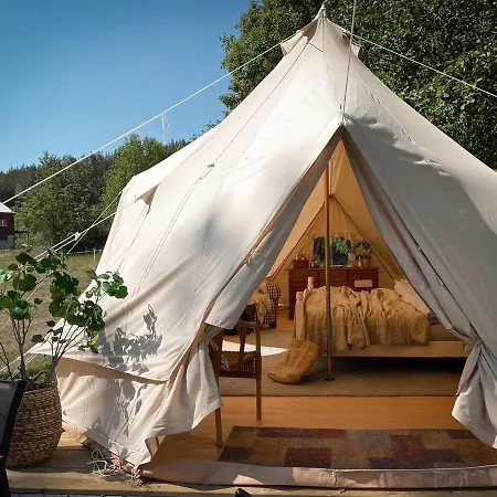 Lyxtält Idyllisk Glamping Rett Ved Elven